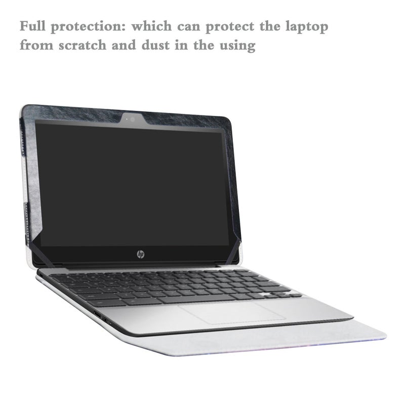 Alapmk Protective Case Cover for HP Chromebook 11 G5 EE/G4/G3/G2/G4 EE/11-2000 Series Laptop(Warning:Not fit HP Chromebook 11 G6 EE/G5/G1/11-v000/11-1100 Series) 11.6",Galaxy - Image 4
